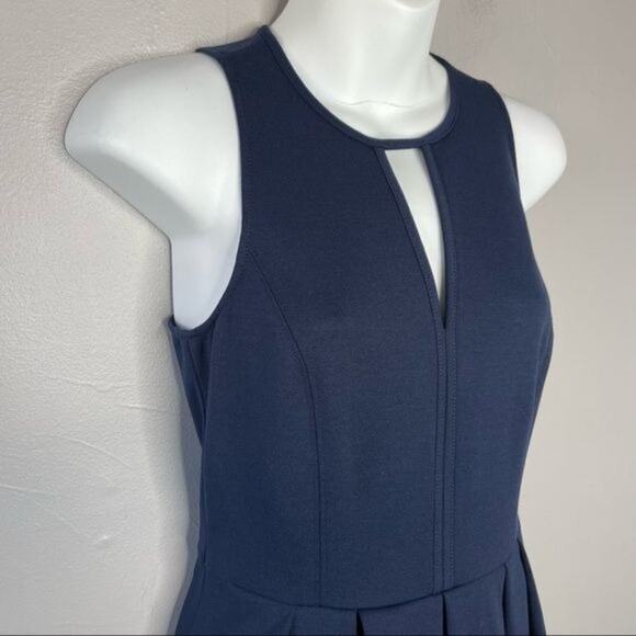 REBECCA TAYLOR Dress Womens Size 2 Fit & Flare Feminine Nautical Party Holiday - Picture 2 of 9